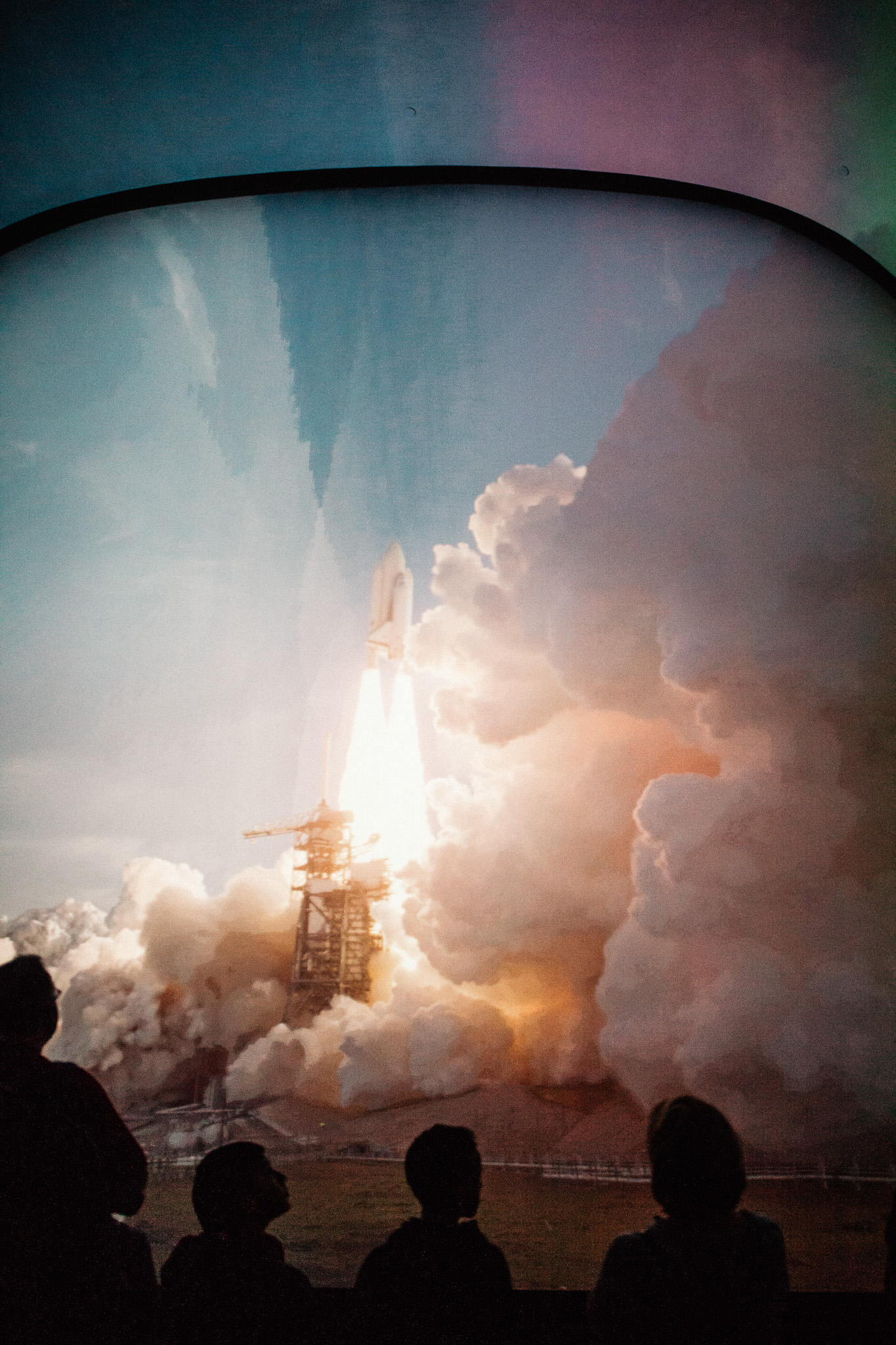 space shuttle launch