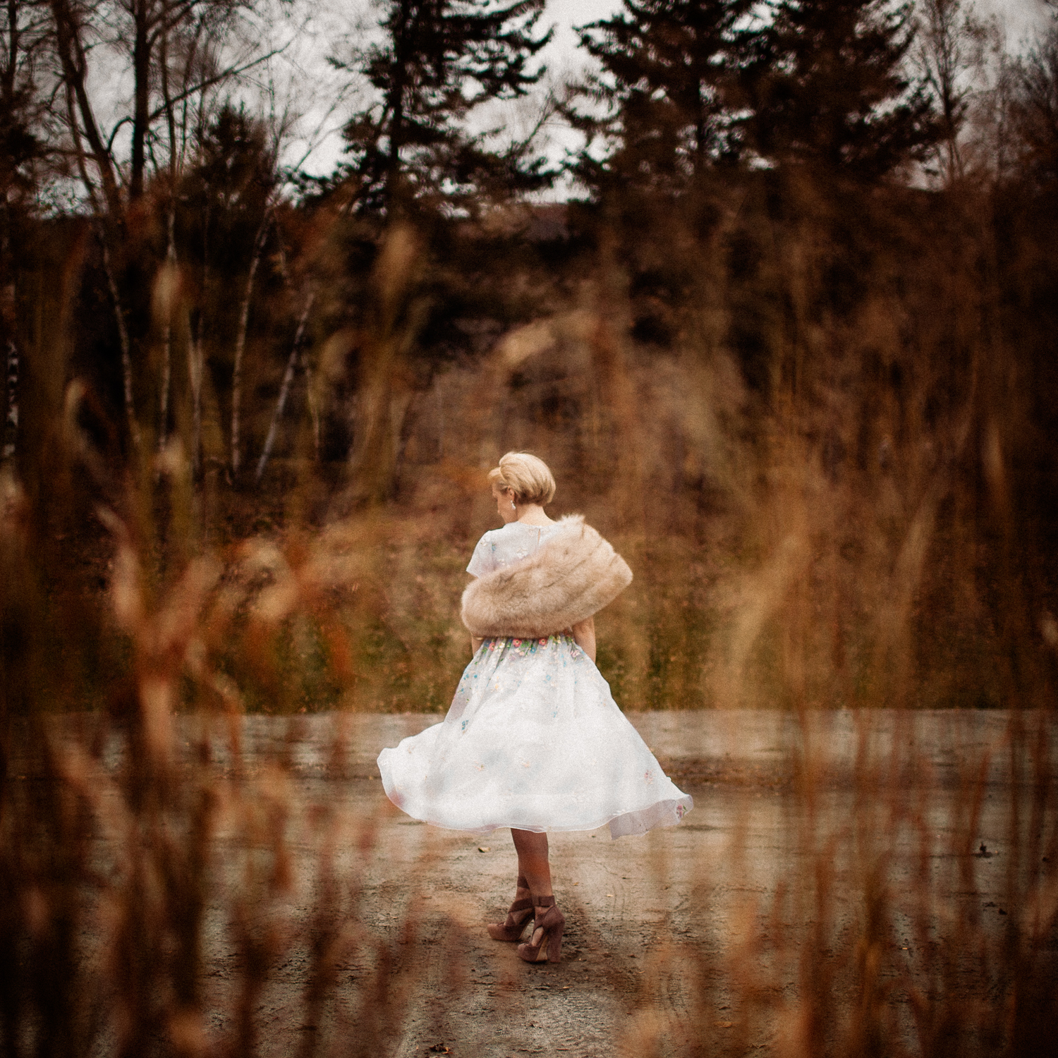 twirling bride in vermont