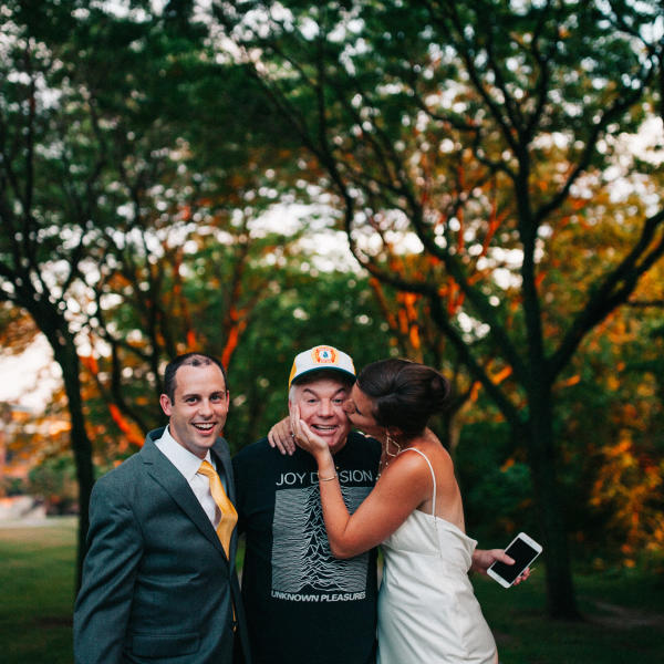 Mike Myers Wedding Photobomb